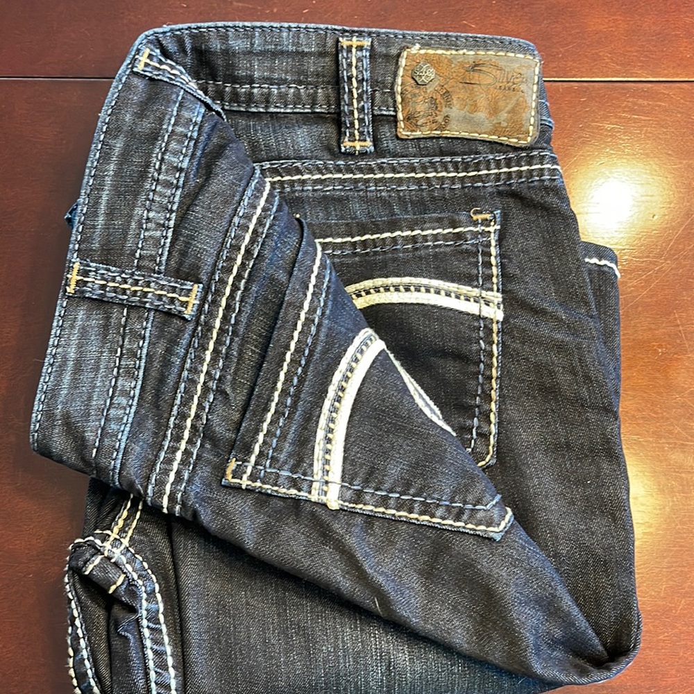 Silver jean.